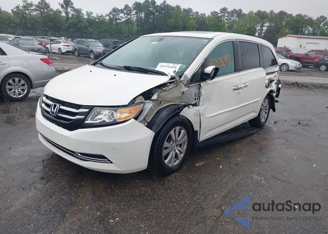 2015 Honda Odyssey Ex-L from USA, damaged, VIN 5FNRL5H68FB022052